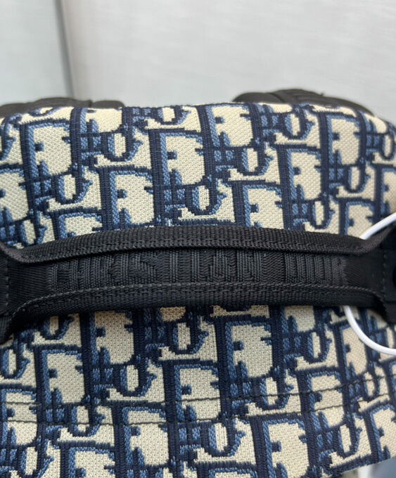 Christian Dior Diortravel Backpack Dark Blue